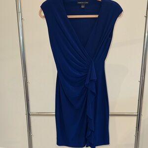 American Living Women's Deep Blue Midi Dress